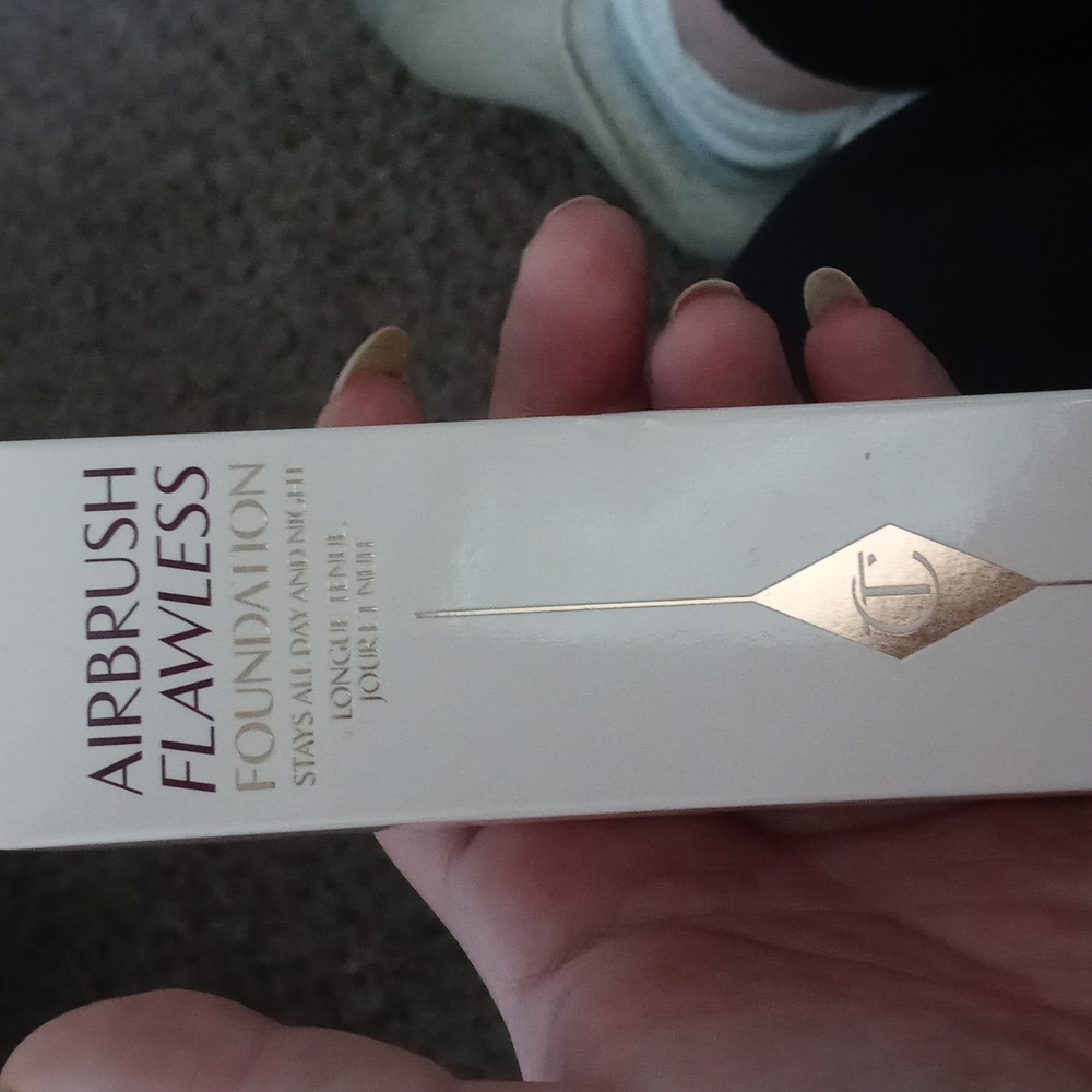 Charlotte Tilbury airbrush flawless foundation in shade one neutral